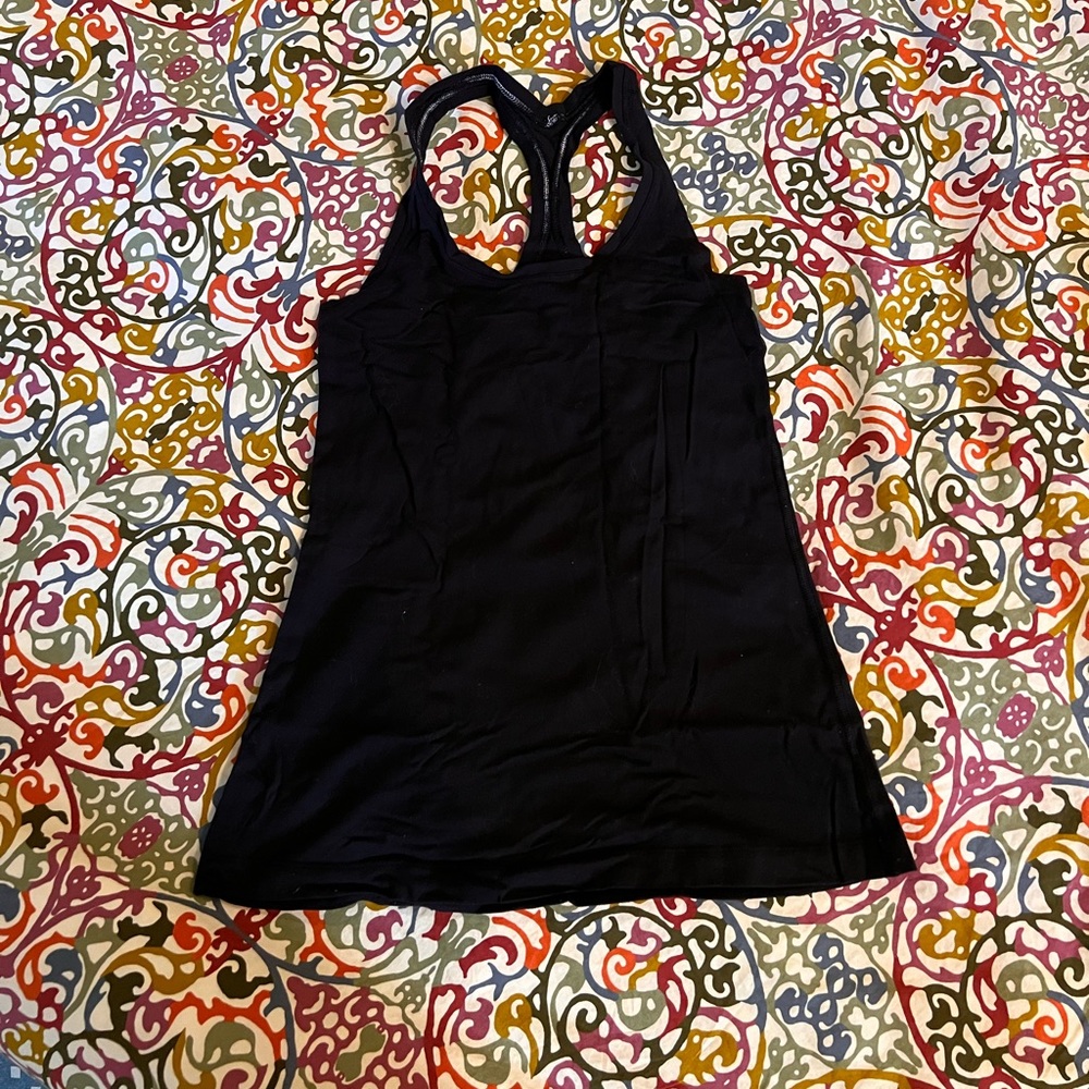 Black Cool Racerback Lulu Tank